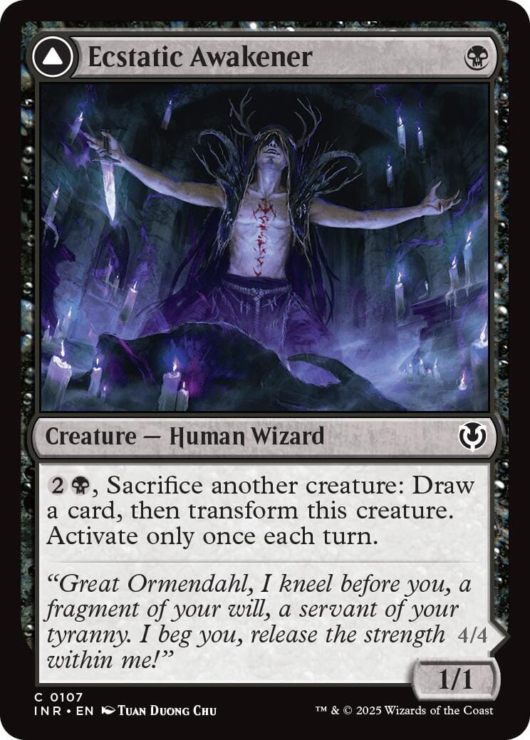 Ecstatic Awakener // Awoken Demon [Innistrad Remastered] MTG Single Magic: The Gathering  | Multizone: Comics And Games