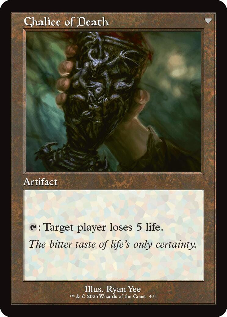 Chalice of Life // Chalice of Death (Retro Frame) [Innistrad Remastered] MTG Single Magic: The Gathering  | Multizone: Comics And Games