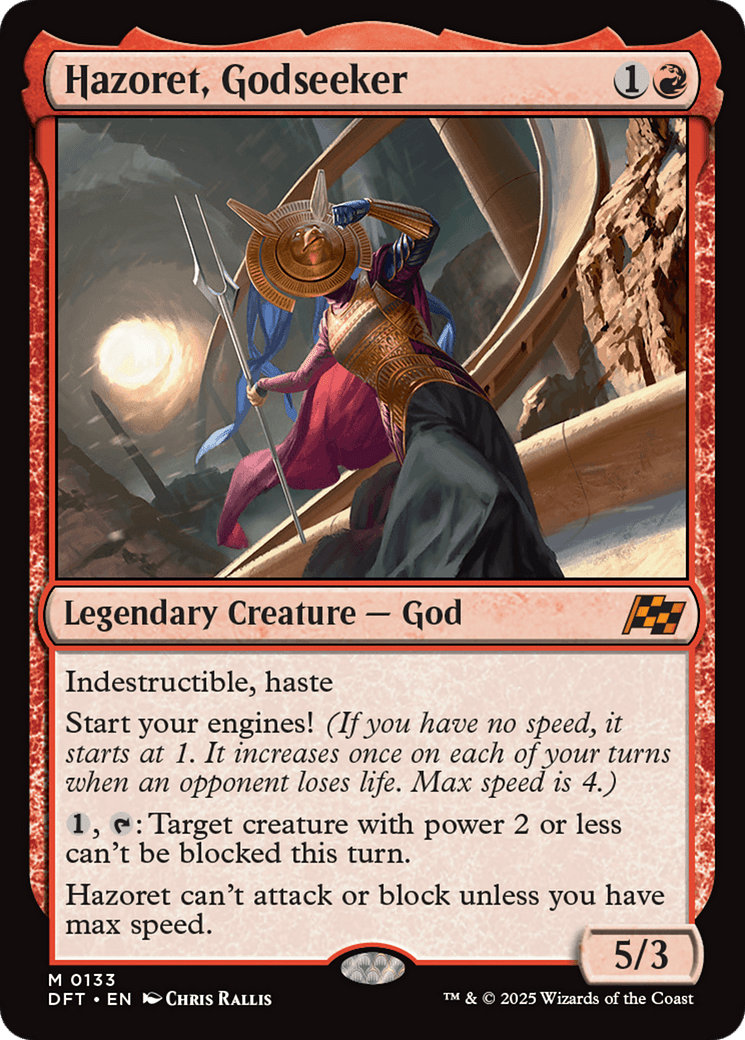 Hazoret, Godseeker [Aetherdrift] MTG Single Magic: The Gathering  | Multizone: Comics And Games