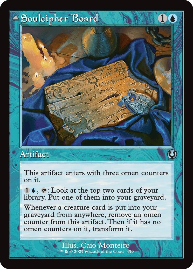Soulcipher Board // Cipherbound Spirit (Retro Frame) [Innistrad Remastered] MTG Single Magic: The Gathering  | Multizone: Comics And Games
