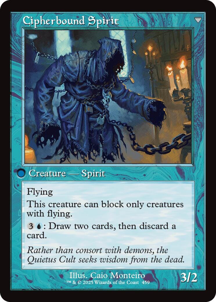 Soulcipher Board // Cipherbound Spirit (Retro Frame) [Innistrad Remastered] MTG Single Magic: The Gathering  | Multizone: Comics And Games