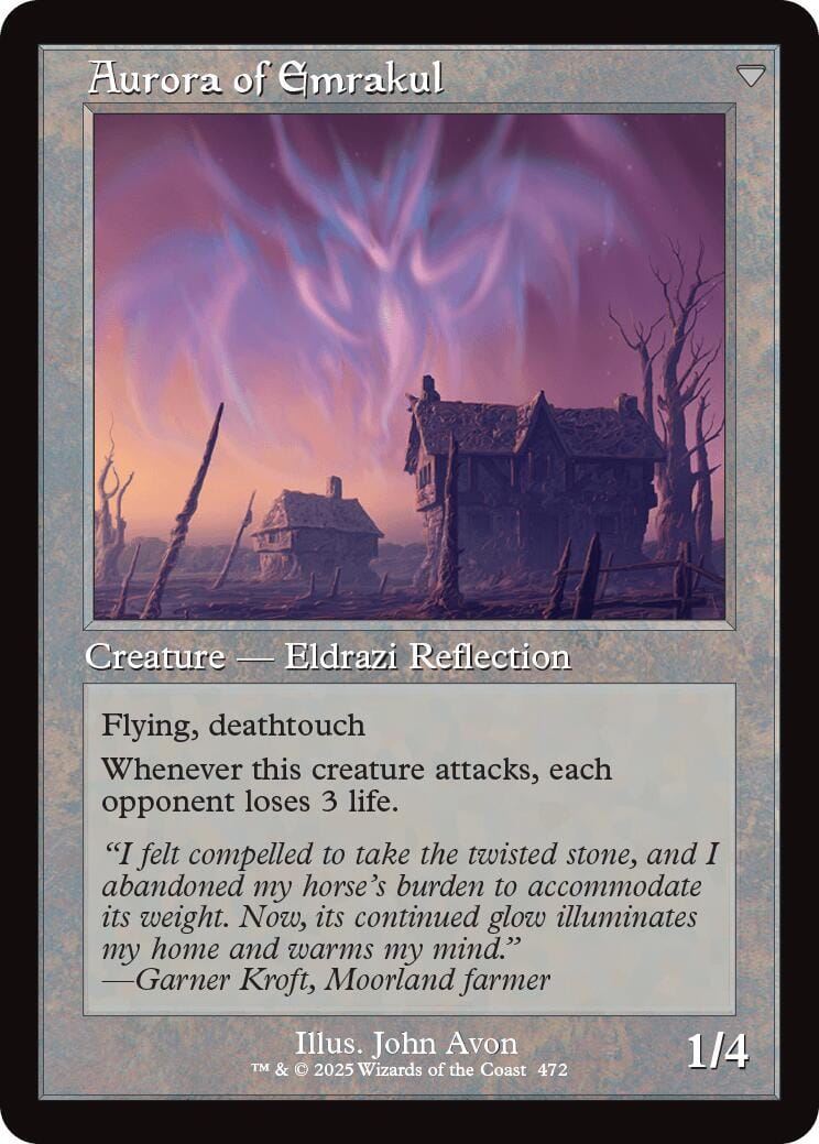 Cryptolith Fragment // Aurora of Emrakul (Retro Frame) [Innistrad Remastered] MTG Single Magic: The Gathering  | Multizone: Comics And Games