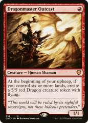 Dragonmaster Outcast [Phyrexia: All Will Be One Commander] MTG Single Magic: The Gathering  | Multizone: Comics And Games
