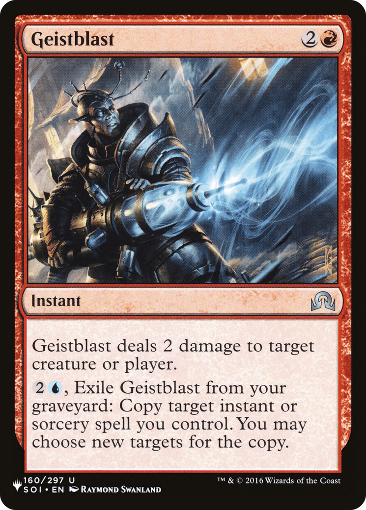Geistblast [The List] MTG Single Magic: The Gathering  | Multizone: Comics And Games