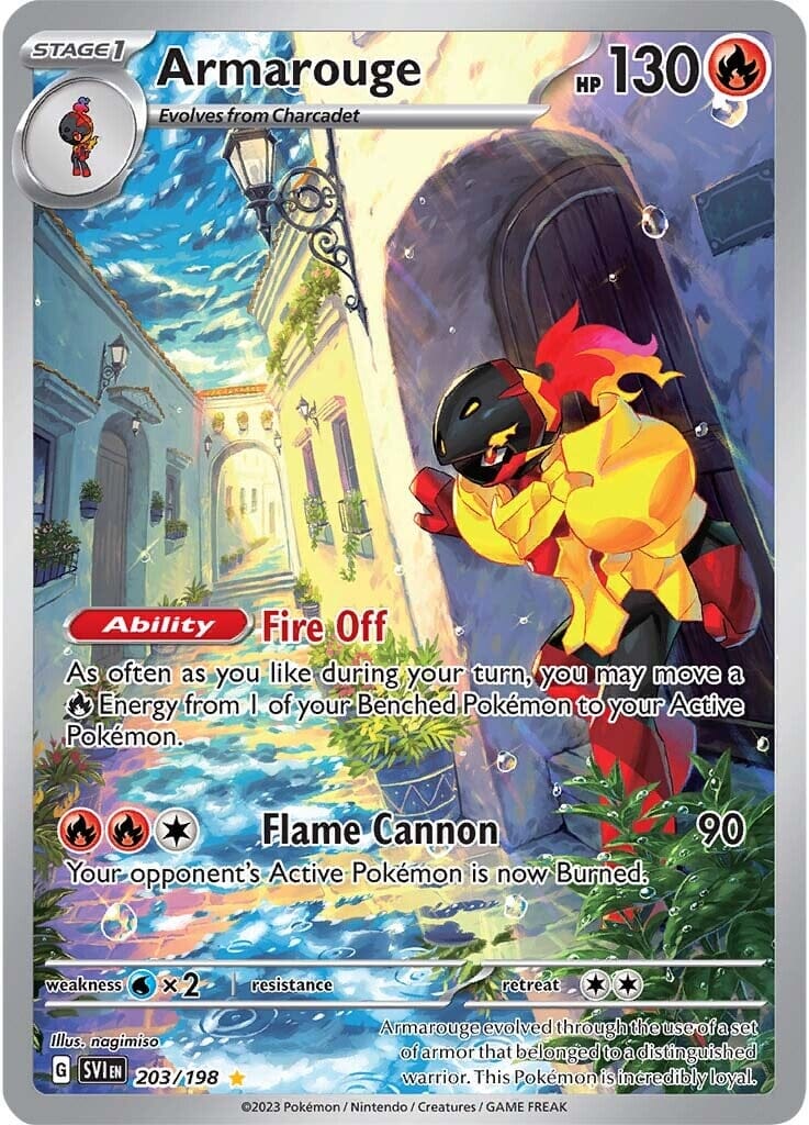 Armarouge (203/198) [Scarlet & Violet: Base Set] Pokemon Single Pokémon  | Multizone: Comics And Games
