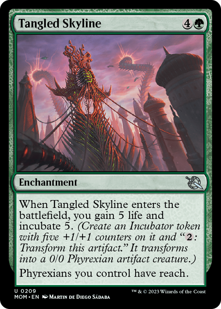 Tangled Skyline [March of the Machine] MTG Single Magic: The Gathering  | Multizone: Comics And Games