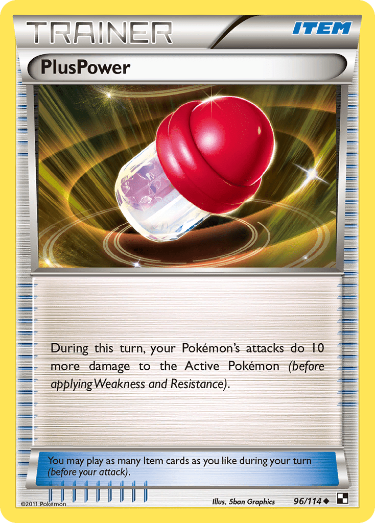 PlusPower (96/114) [Black & White: Base Set] Pokemon Single Pokémon  | Multizone: Comics And Games