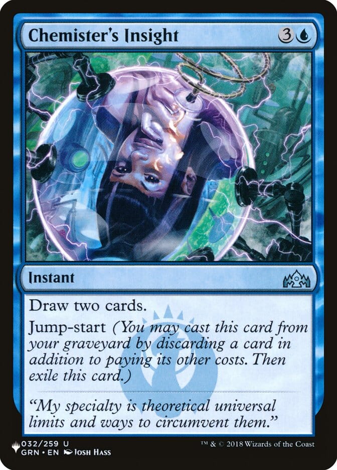 Chemister's Insight [The List] MTG Single Magic: The Gathering  | Multizone: Comics And Games