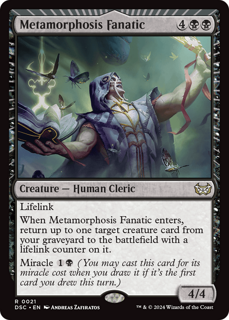 Metamorphosis Fanatic [Duskmourn: House of Horror Commander] MTG Single Magic: The Gathering  | Multizone: Comics And Games