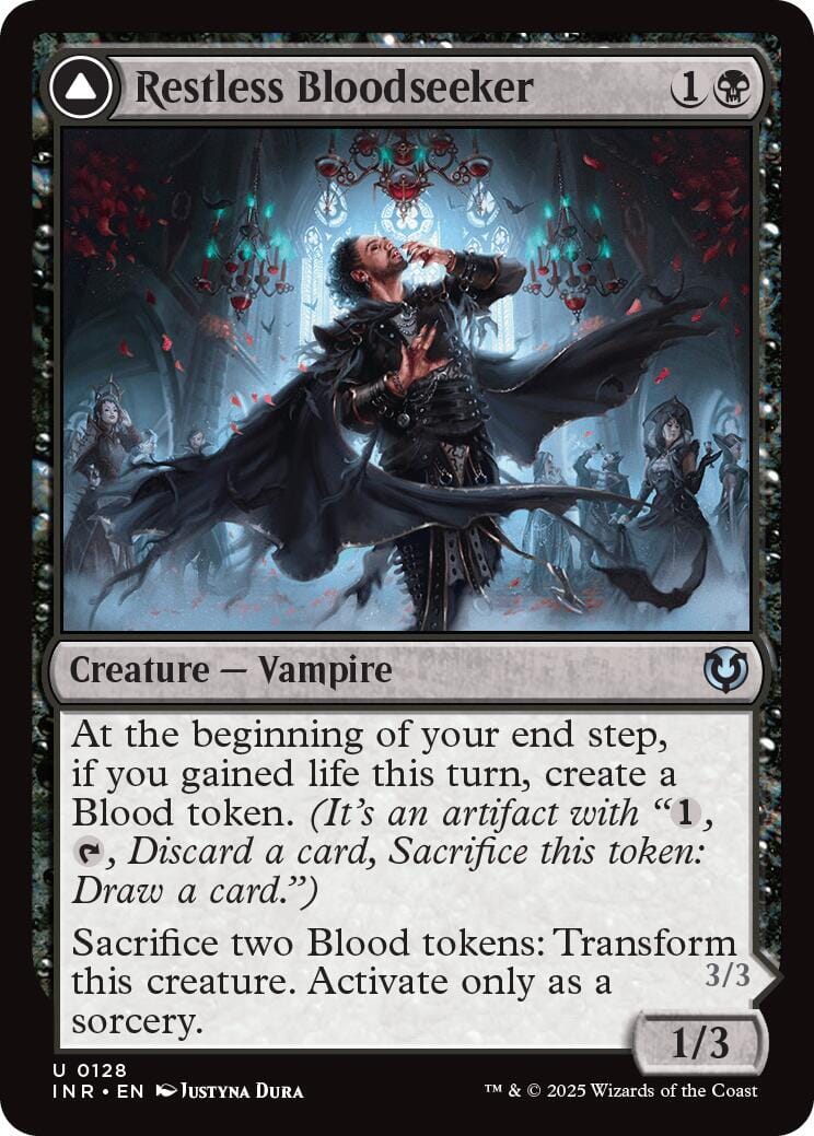 Restless Bloodseeker // Bloodsoaked Reveler [Innistrad Remastered] MTG Single Magic: The Gathering  | Multizone: Comics And Games