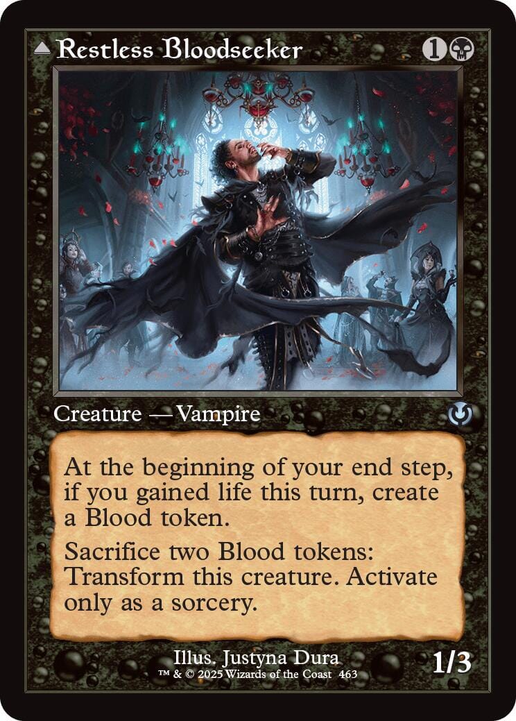 Restless Bloodseeker // Bloodsoaked Reveler (Retro Frame) [Innistrad Remastered] MTG Single Magic: The Gathering  | Multizone: Comics And Games