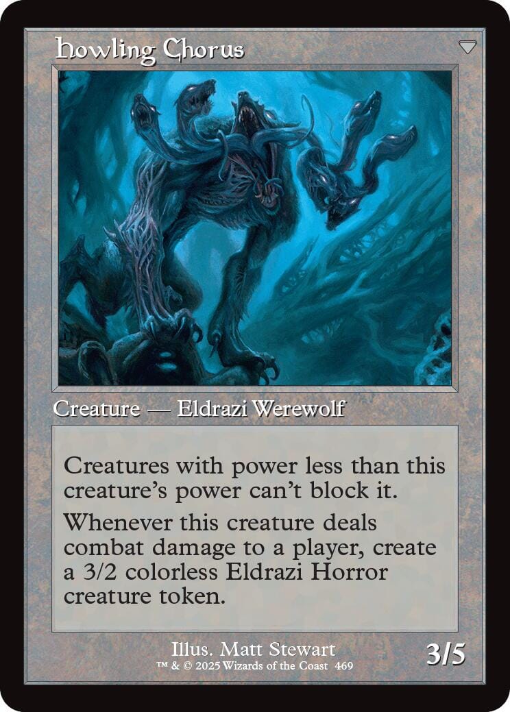 Shrill Howler // Howling Chorus (Retro Frame) [Innistrad Remastered] MTG Single Magic: The Gathering  | Multizone: Comics And Games