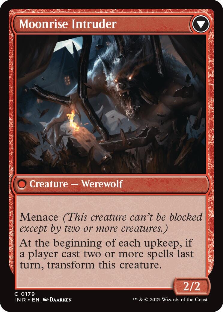 Village Messenger // Moonrise Intruder [Innistrad Remastered] MTG Single Magic: The Gathering  | Multizone: Comics And Games