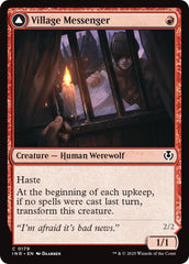 Village Messenger // Moonrise Intruder [Innistrad Remastered] MTG Single Magic: The Gathering  | Multizone: Comics And Games