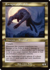 Huntmaster of the Fells // Ravager of the Fells (Retro Frame) [Innistrad Remastered] MTG Single Magic: The Gathering  | Multizone: Comics And Games
