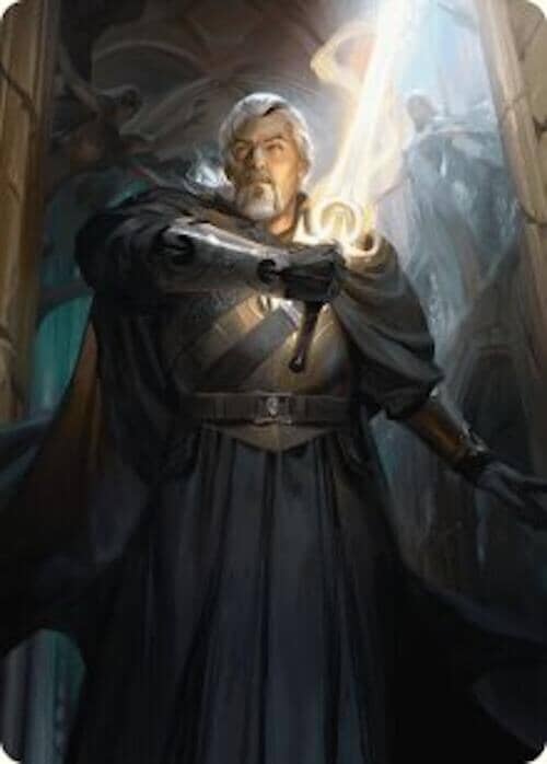 Odric, Lunarch Marshal Art Card [Innistrad Remastered Art Series] MTG Single Magic: The Gathering  | Multizone: Comics And Games
