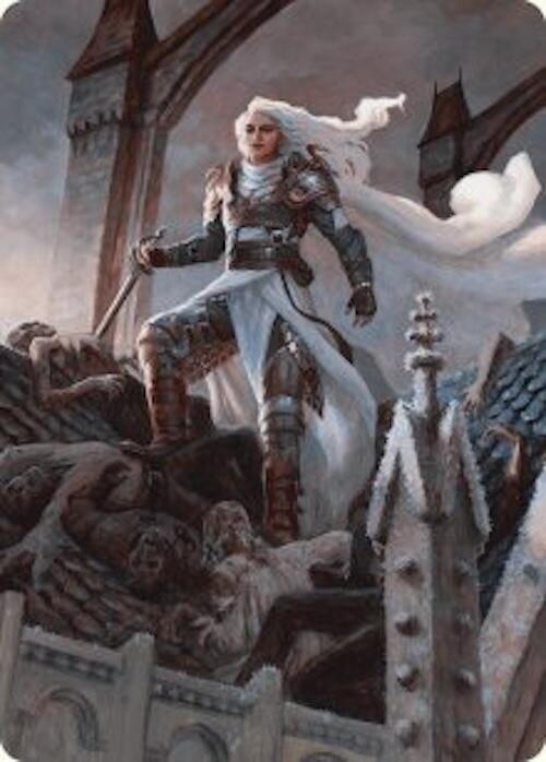 Thalia, Heretic Cathar Art Card [Innistrad Remastered Art Series] MTG Single Magic: The Gathering  | Multizone: Comics And Games