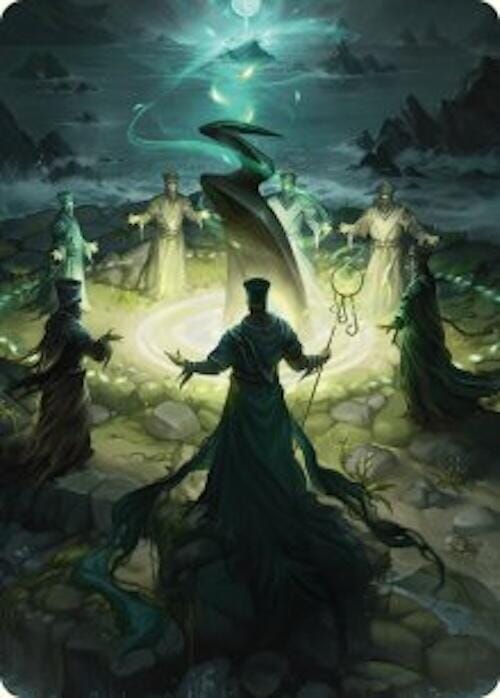 Cryptolith Rite Art Card [Innistrad Remastered Art Series] MTG Single Magic: The Gathering  | Multizone: Comics And Games