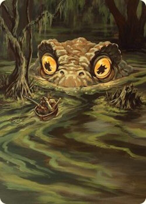 The Gitrog Monster Art Card [Innistrad Remastered Art Series] MTG Single Magic: The Gathering  | Multizone: Comics And Games