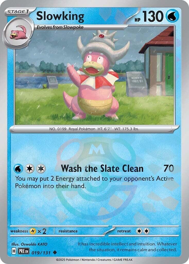 Slowking (019/131) (Master Ball Pattern) [Scarlet & Violet: Prismatic Evolutions] Pokemon Single Pokémon  | Multizone: Comics And Games