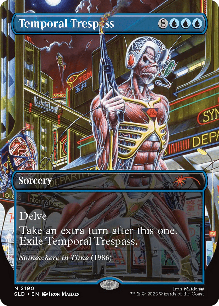 Temporal Trespass [Secret Lair Drop Series] MTG Single Magic: The Gathering  | Multizone: Comics And Games