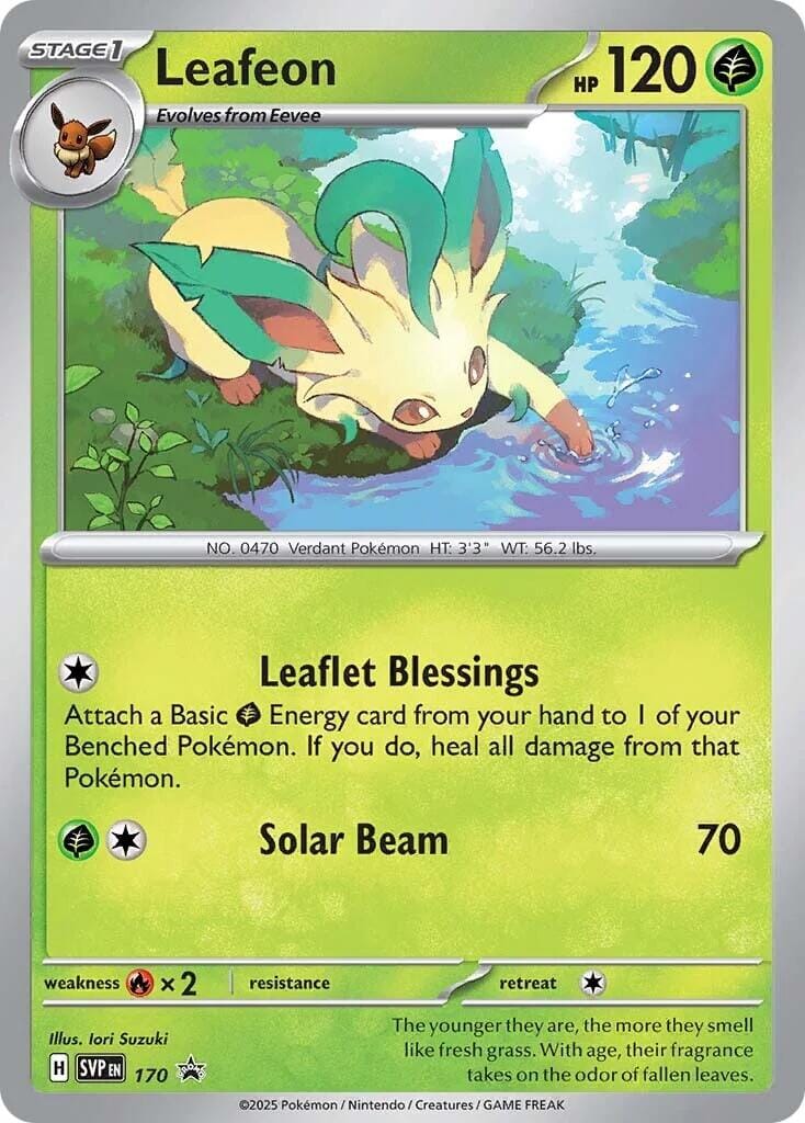 Leafeon (SVP170) [Scarlet & Violet: Black Star Promos] Pokemon Single Pokémon  | Multizone: Comics And Games