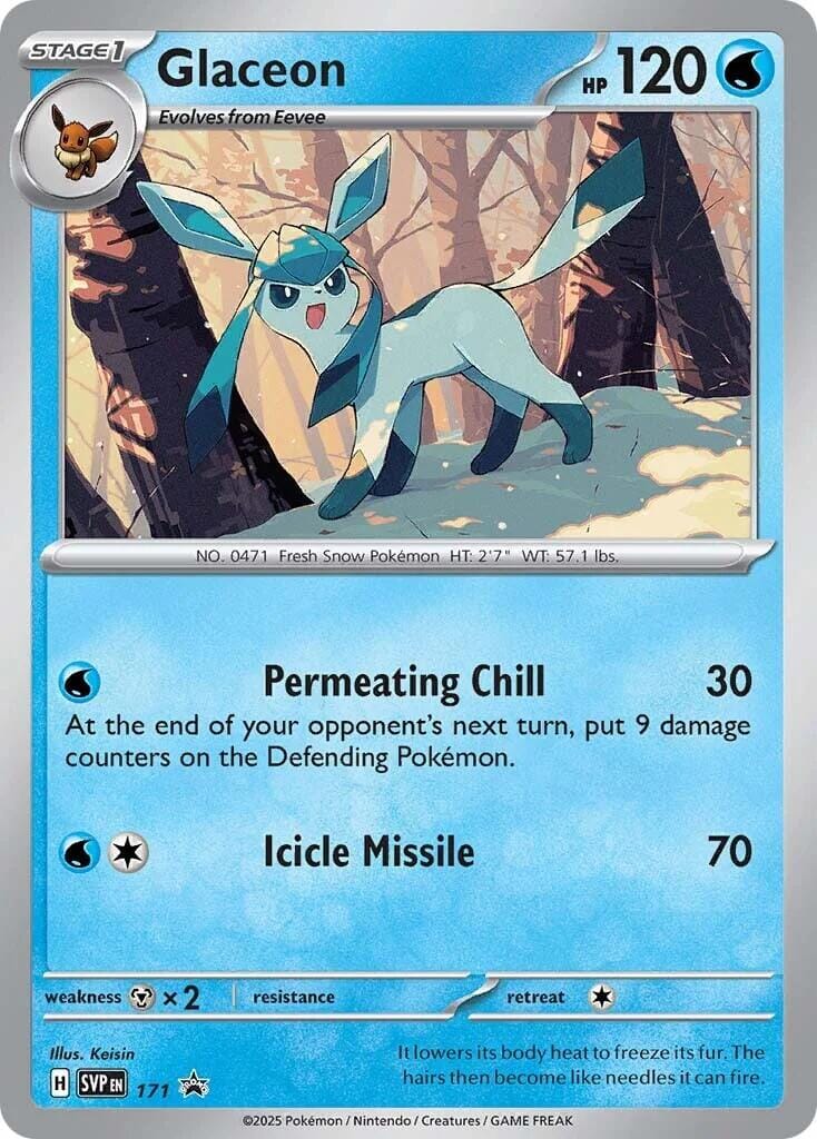 Glaceon (SVP171) [Scarlet & Violet: Black Star Promos] Pokemon Single Pokémon  | Multizone: Comics And Games