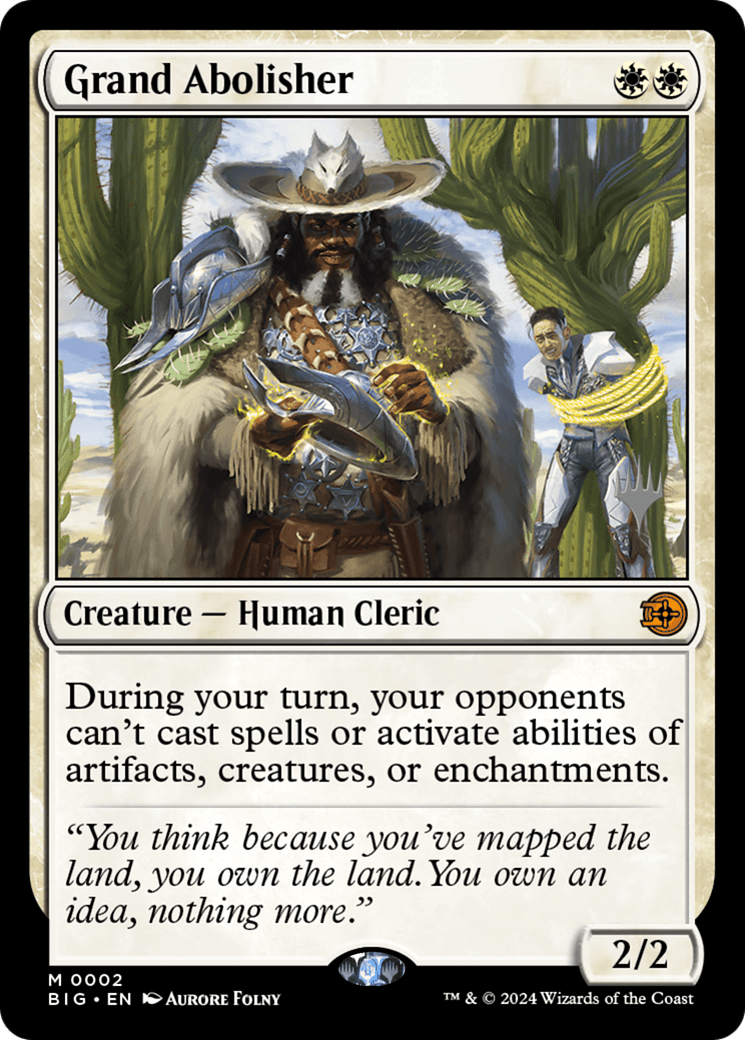 Grand Abolisher [Lorwyn Eclipsed Promos] MTG Single Magic: The Gathering  | Multizone: Comics And Games