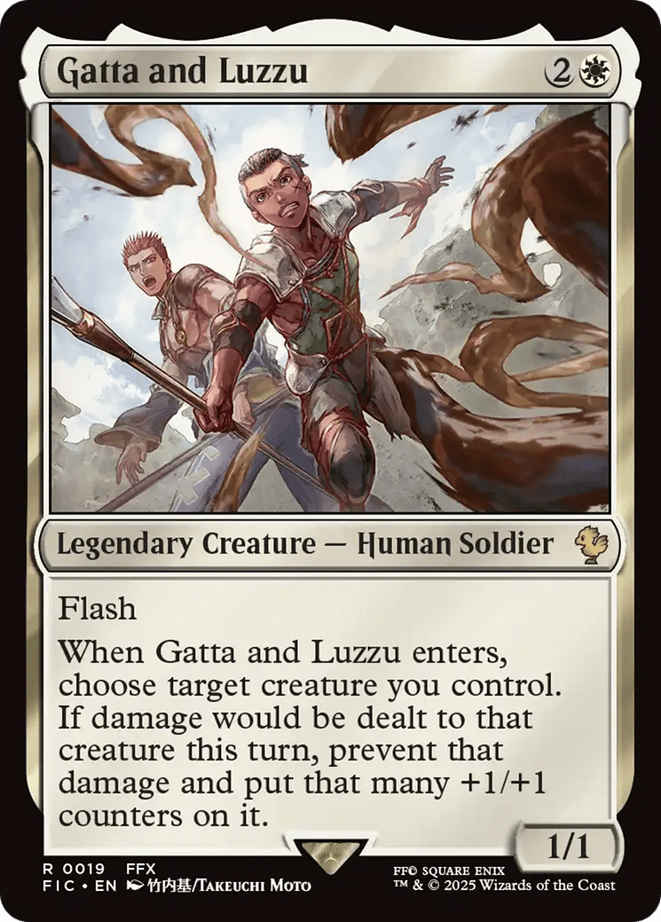 Gatta and Luzzu [FINAL FANTASY Commander] MTG Single Magic: The Gathering  | Multizone: Comics And Games