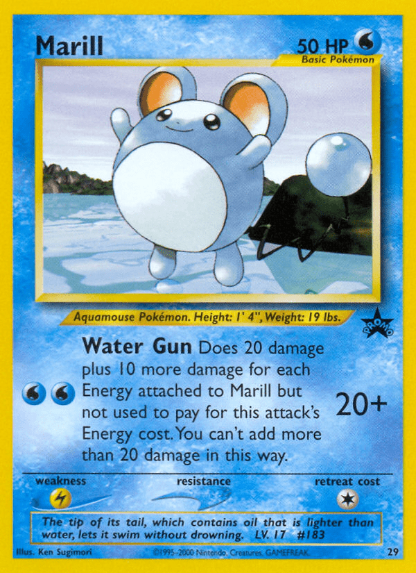 Marill (29) [Wizards of the Coast: Black Star Promos] Pokemon Single Pokémon  | Multizone: Comics And Games