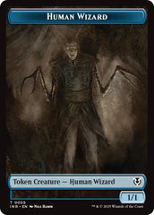 Human Wizard // Emblem - Jace, Unraveler of Secrets Double-Sided Token [Innistrad Remastered Tokens] MTG Single Magic: The Gathering  | Multizone: Comics And Games