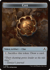 Clue // Clue Double-Sided Token [Innistrad Remastered Tokens] MTG Single Magic: The Gathering  | Multizone: Comics And Games