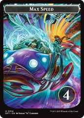 Start Your Engines! // Max Speed [Aetherdrift Tokens] MTG Single Magic: The Gathering  | Multizone: Comics And Games