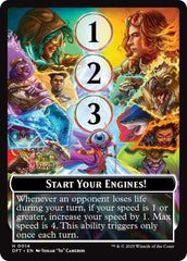 Start Your Engines! // Max Speed [Aetherdrift Tokens] MTG Single Magic: The Gathering  | Multizone: Comics And Games