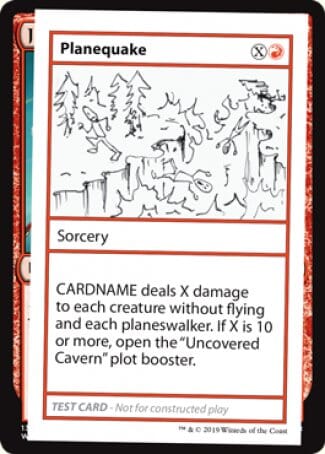 Planequake (2021 Edition) [Mystery Booster Playtest Cards] MTG Single Magic: The Gathering  | Multizone: Comics And Games