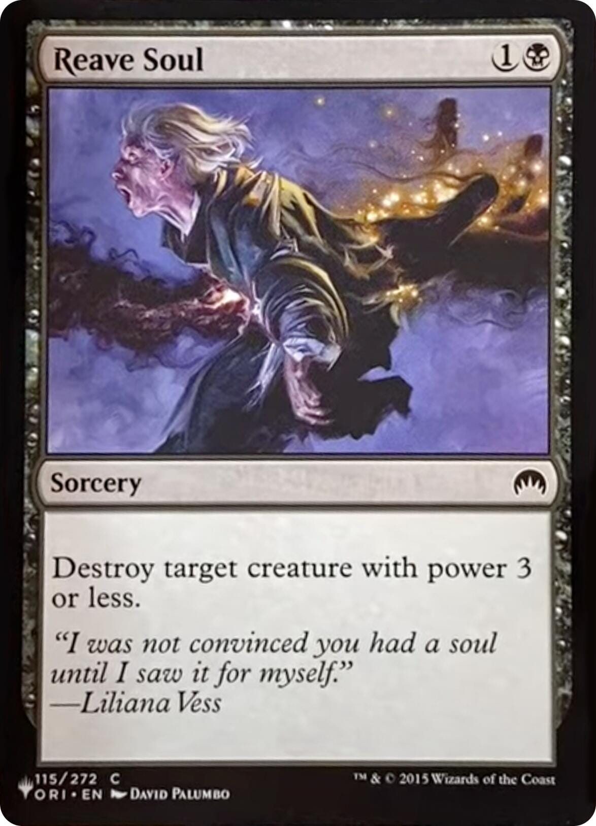 Reave Soul [The List] MTG Single Magic: The Gathering  | Multizone: Comics And Games