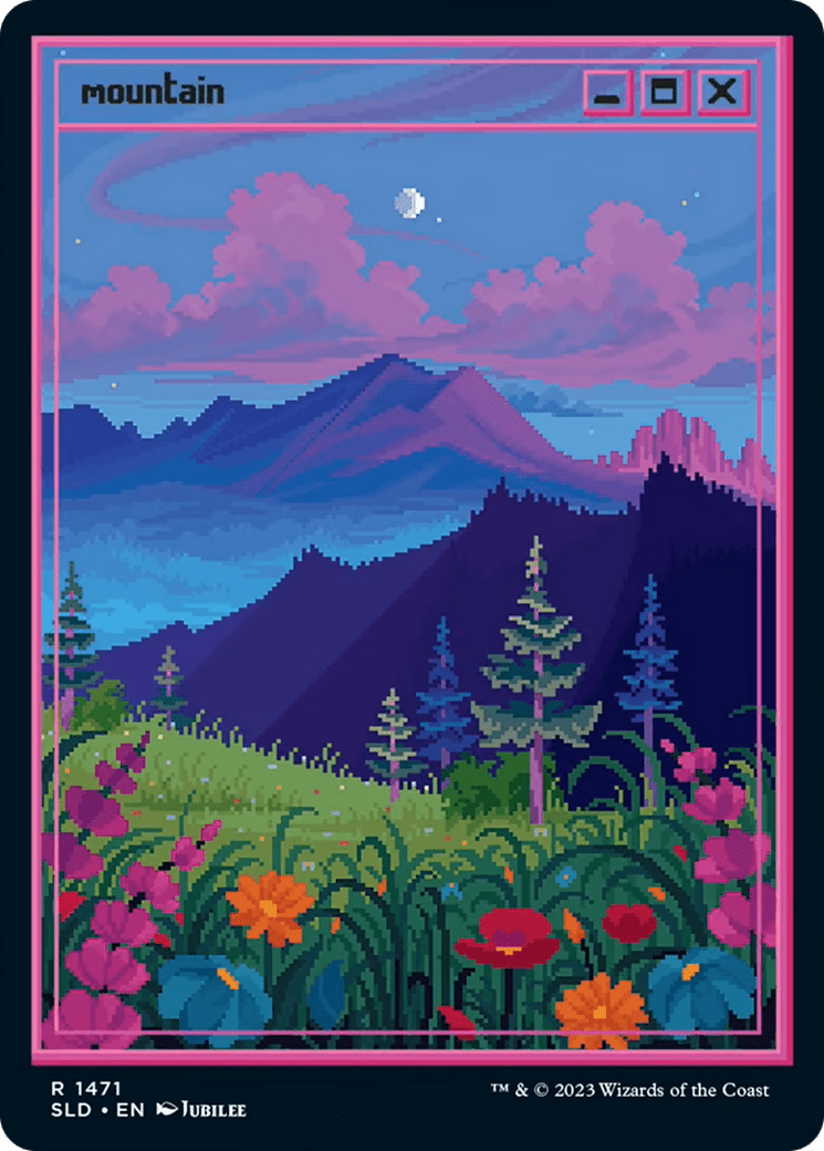 Mountain (1471) [Secret Lair Drop Series] MTG Single Magic: The Gathering  | Multizone: Comics And Games