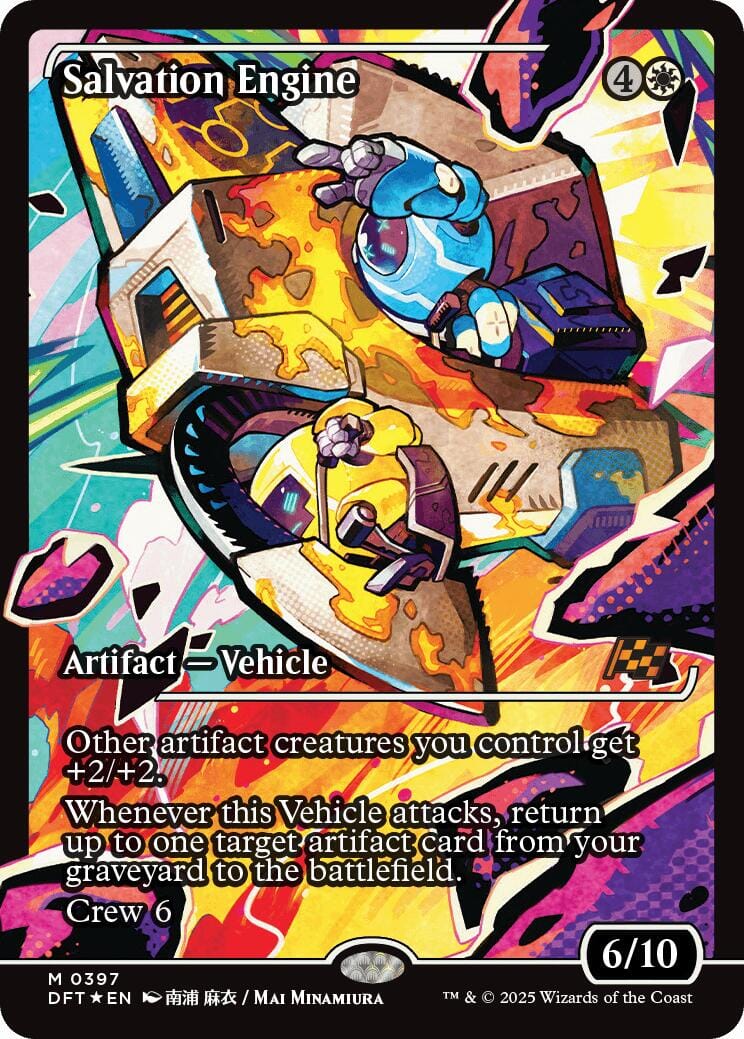 Salvation Engine (Showcase) (Japanese) [Aetherdrift] MTG Single Magic: The Gathering  | Multizone: Comics And Games