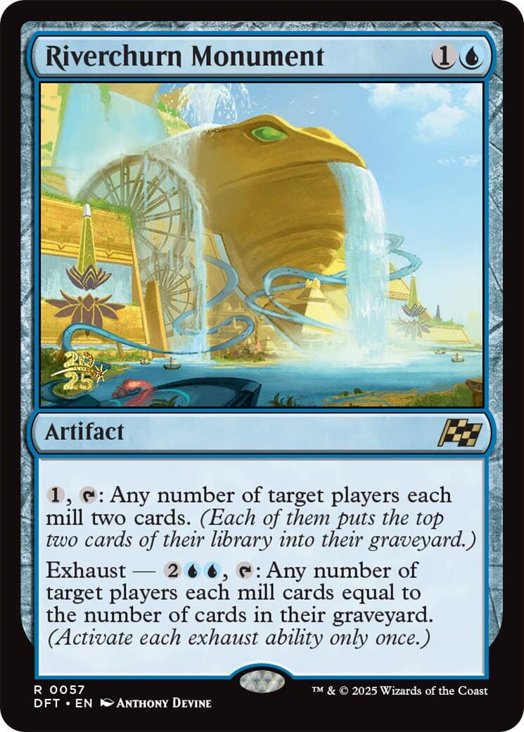 Riverchurn Monument [Aetherdrift Prerelease Promos] MTG Single Magic: The Gathering  | Multizone: Comics And Games