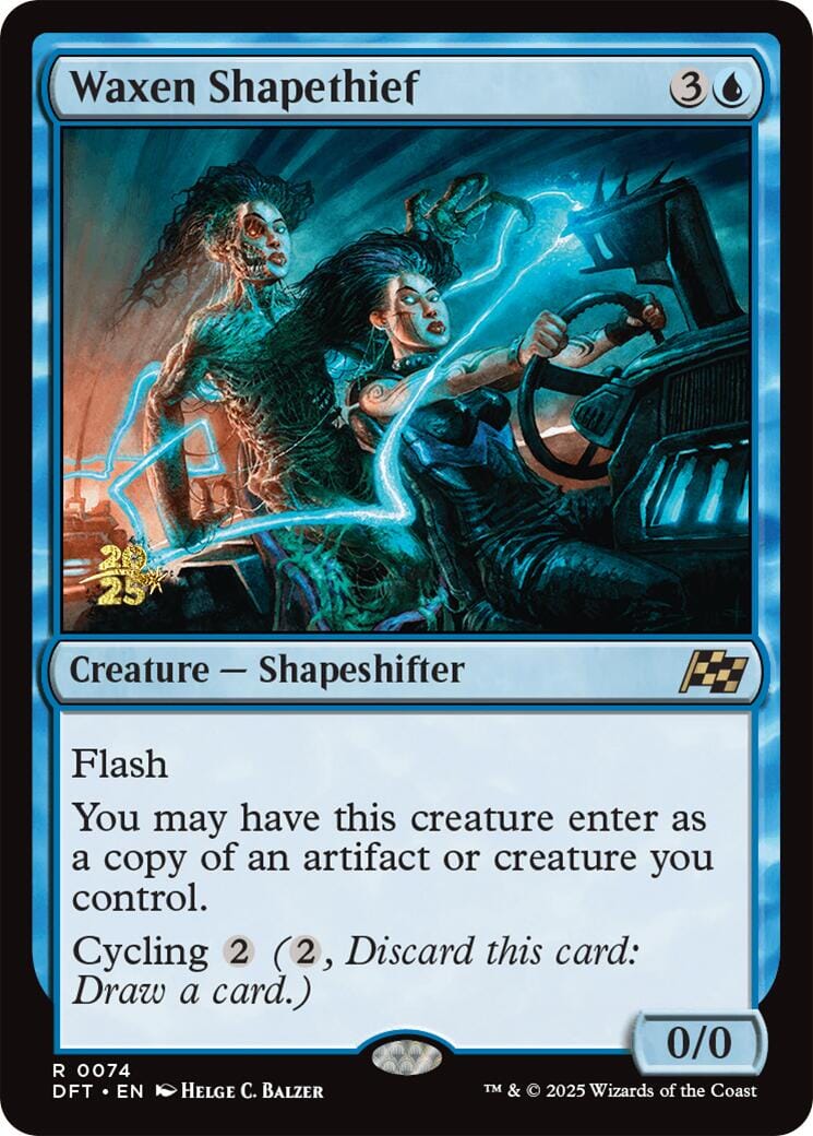 Waxen Shapethief [Aetherdrift Prerelease Promos] MTG Single Magic: The Gathering  | Multizone: Comics And Games