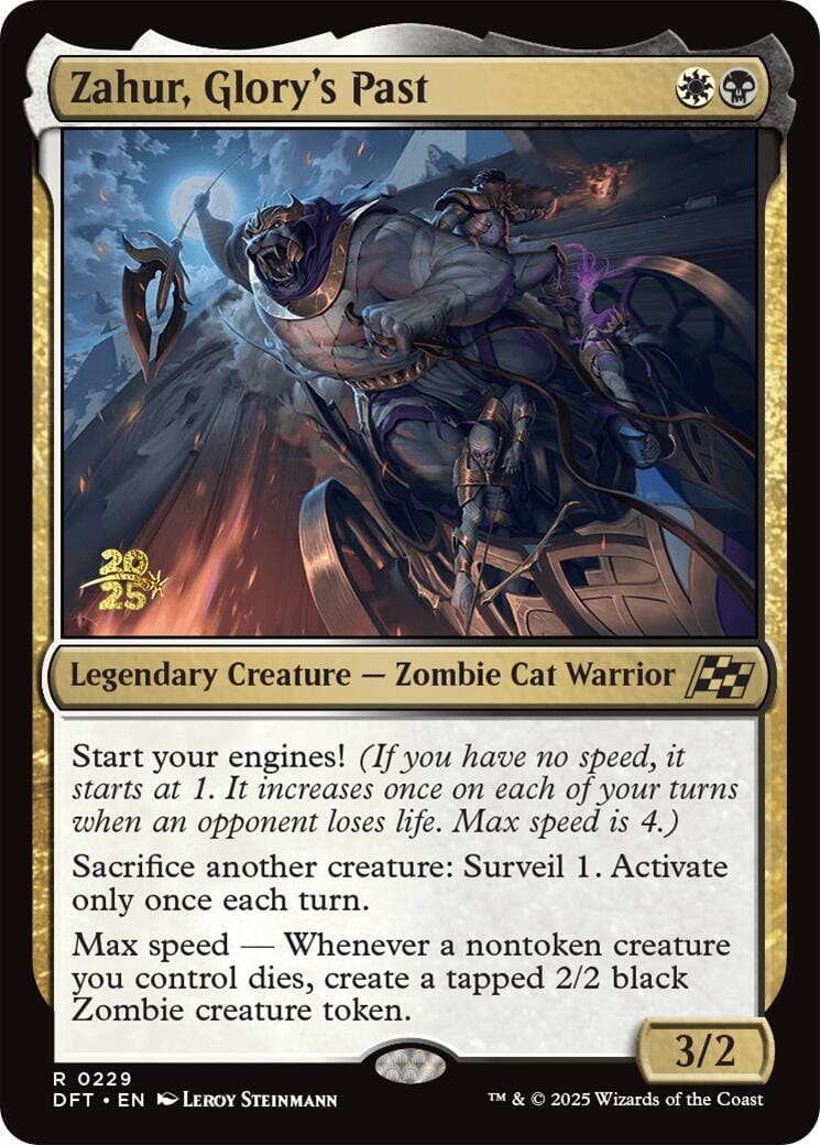 Zahur, Glory's Past [Aetherdrift Prerelease Promos] MTG Single Magic: The Gathering  | Multizone: Comics And Games