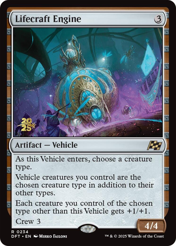 Lifecraft Engine [Aetherdrift Prerelease Promos] MTG Single Magic: The Gathering  | Multizone: Comics And Games