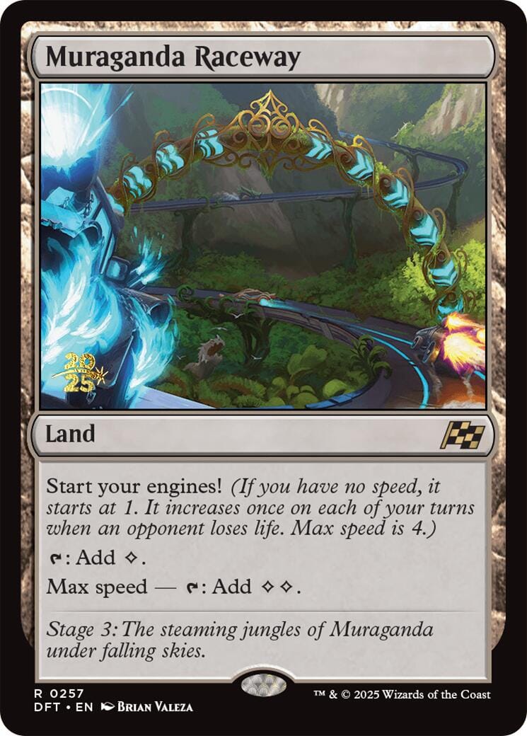 Muraganda Raceway [Aetherdrift Prerelease Promos] MTG Single Magic: The Gathering  | Multizone: Comics And Games