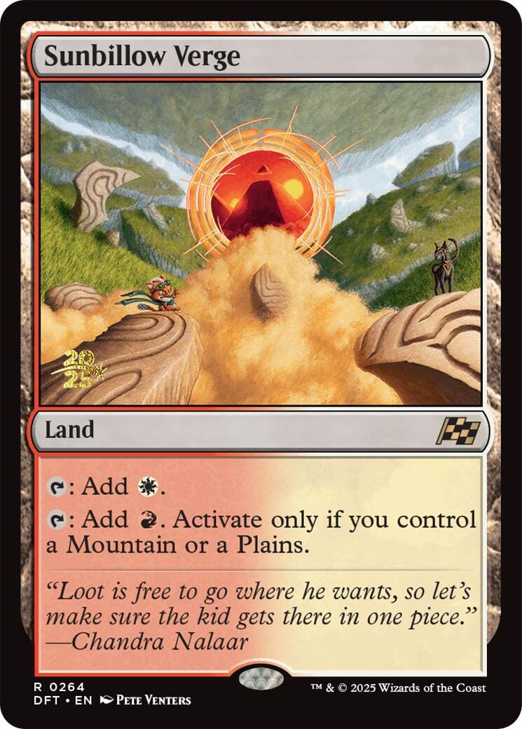 Sunbillow Verge [Aetherdrift Prerelease Promos] MTG Single Magic: The Gathering  | Multizone: Comics And Games
