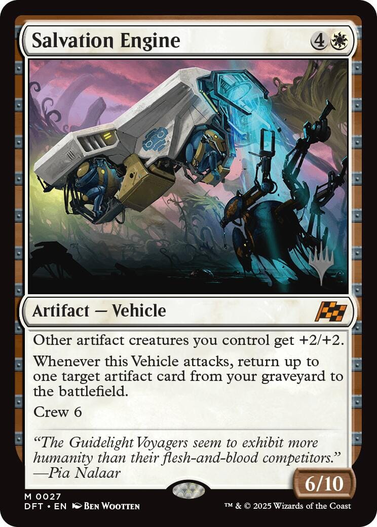 Salvation Engine (Promo Pack) [Aetherdrift Promos] MTG Single Magic: The Gathering  | Multizone: Comics And Games