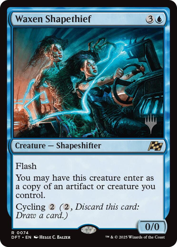 Waxen Shapethief (Promo Pack) [Aetherdrift Promos] MTG Single Magic: The Gathering  | Multizone: Comics And Games