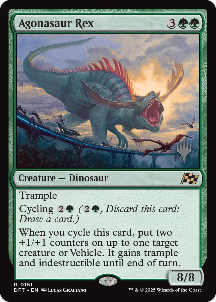 Agonasaur Rex (Promo Pack) [Aetherdrift Promos] MTG Single Magic: The Gathering  | Multizone: Comics And Games