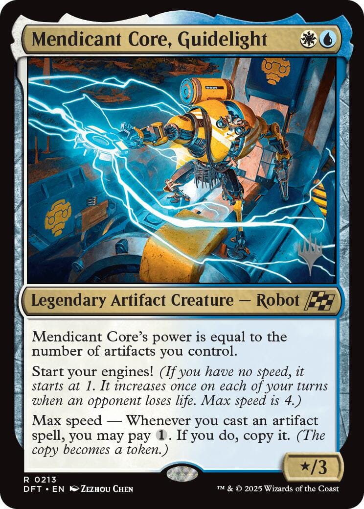 Mendicant Core, Guidelight (Promo Pack) [Aetherdrift Promos] MTG Single Magic: The Gathering  | Multizone: Comics And Games