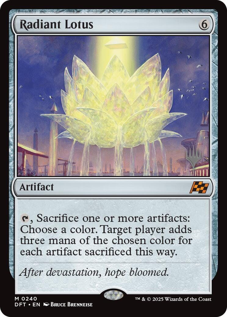 Radiant Lotus (Promo Pack) [Aetherdrift Promos] MTG Single Magic: The Gathering  | Multizone: Comics And Games