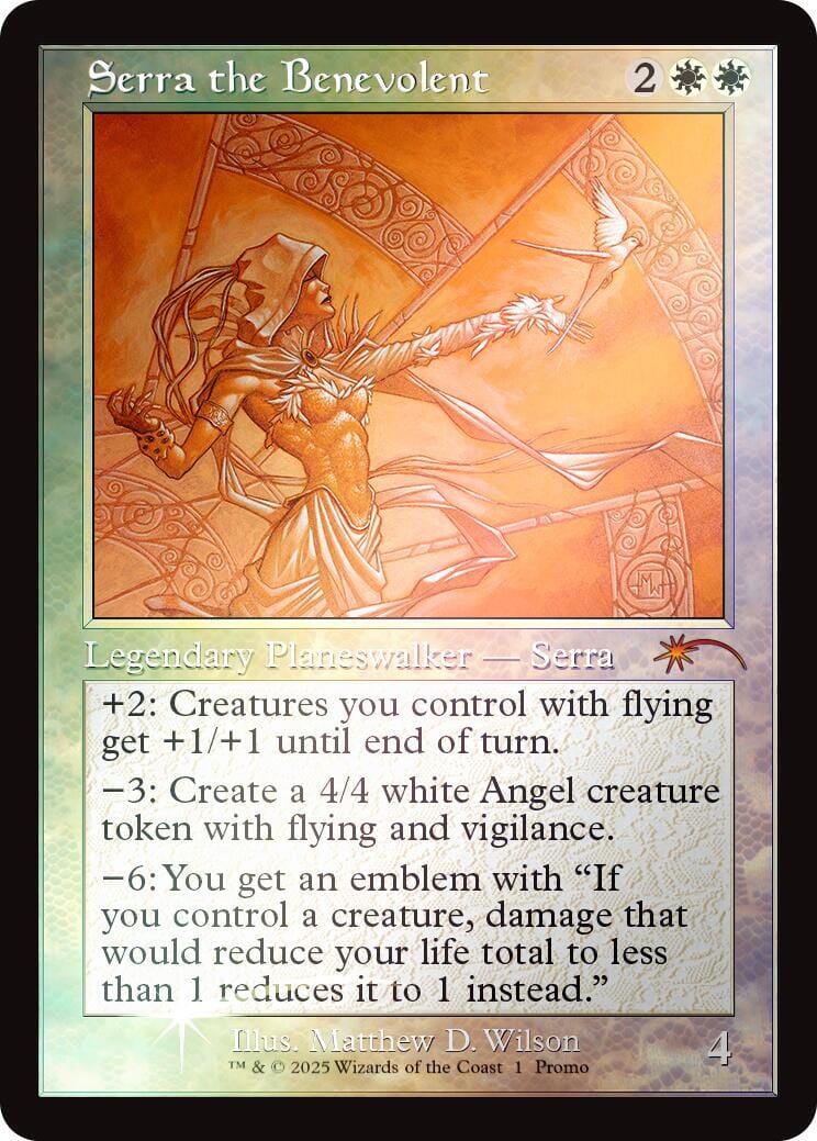 Serra the Benevolent (Retro Frame) [MagicFest 2019] MTG Single Magic: The Gathering  | Multizone: Comics And Games